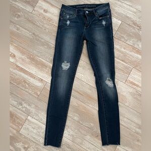 Articles of Society distressed skinny jeans